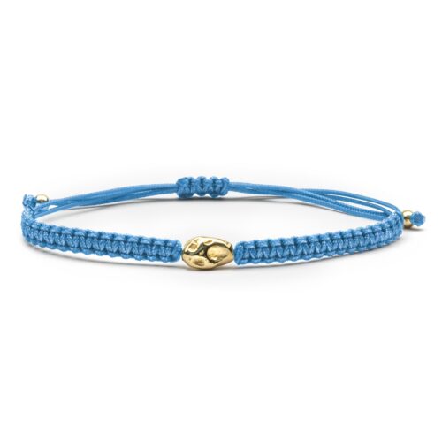 Bracciale Pepite Con Sfere Di Chiusura In Oro