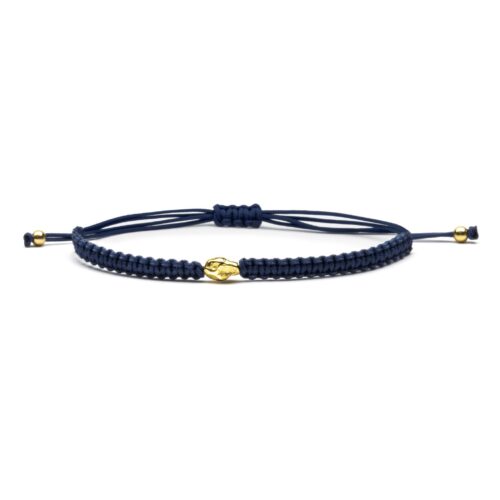 Bracciale Pepite Con Sfere Di Chiusura In Oro